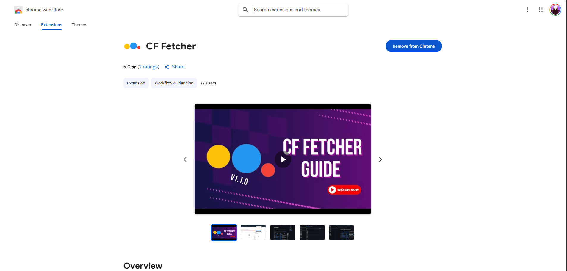 CF Fetcher